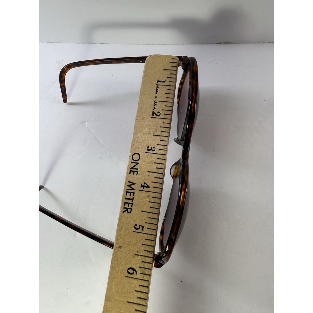 Vintage Liz Claiborne LC-19 TOR 140 Eyeglasses Frames Only Oval Tortoise Read - Picture 8 of 14
